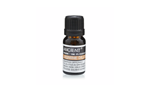 Jasmīna eļļa (5%) vīnogu kauliņu eļļā (AW), 10ml