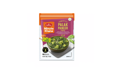 Spināti ar tofu (Palak Paneer Tofu), 300g