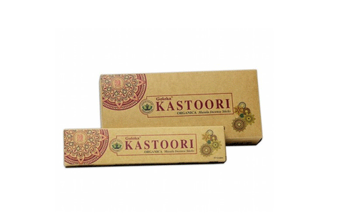 Goloka Kastoori smaržkociņi, 15g*
