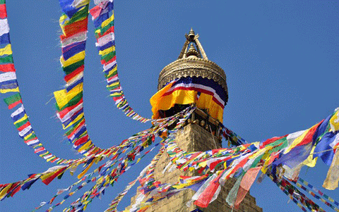 Tibetas karodziņi (M), 5m